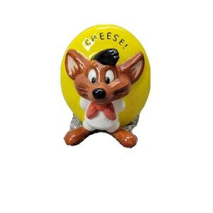 Vtg 90s Warner Brothers Looney Tunes 1995 Speedy Gonzales Cheese Shaker Mouse